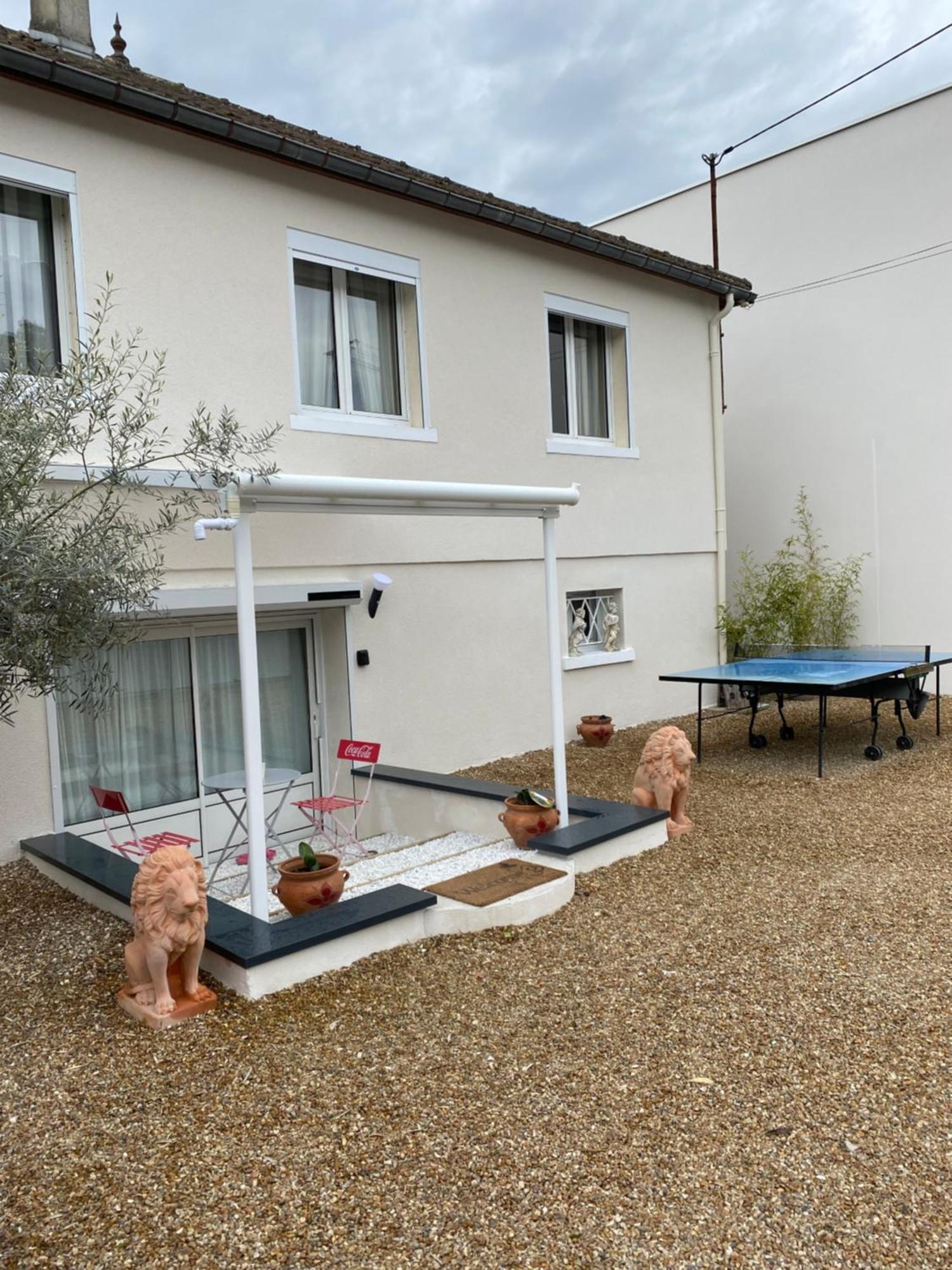 Appart Studio Rdc De Maison Avec Exterieur Proche Reims Tinqueux Exteriör bild