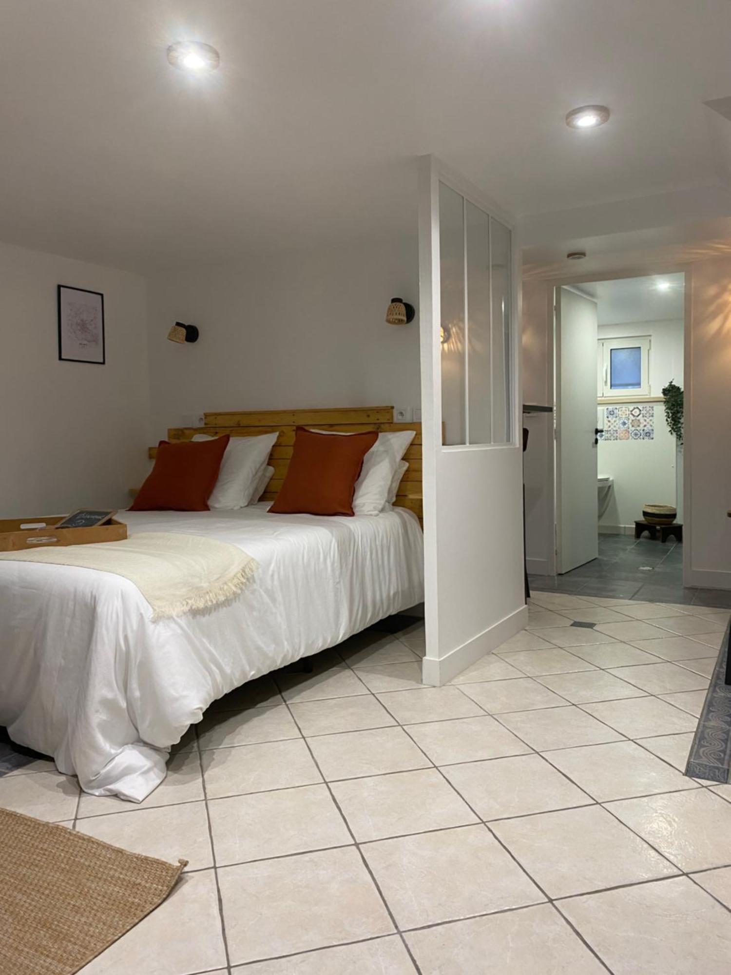 Appart Studio Rdc De Maison Avec Exterieur Proche Reims Tinqueux Exteriör bild